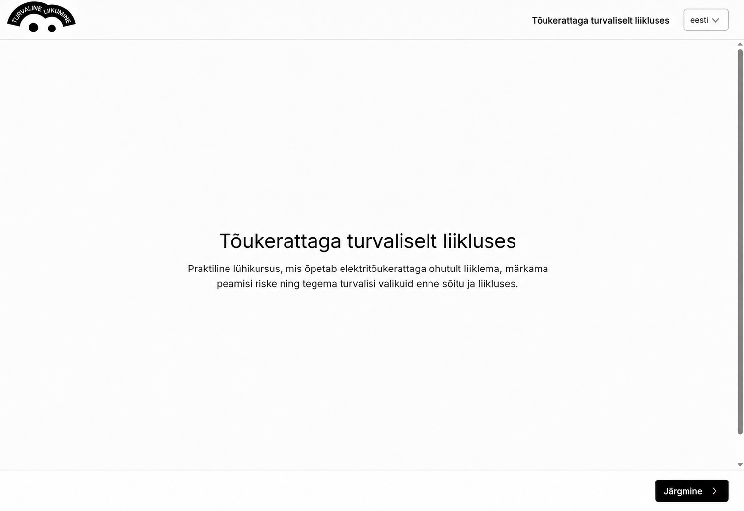Digitaalse kursuse avaleht